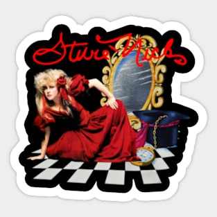 Stevie Nicks Red Gown Sticker